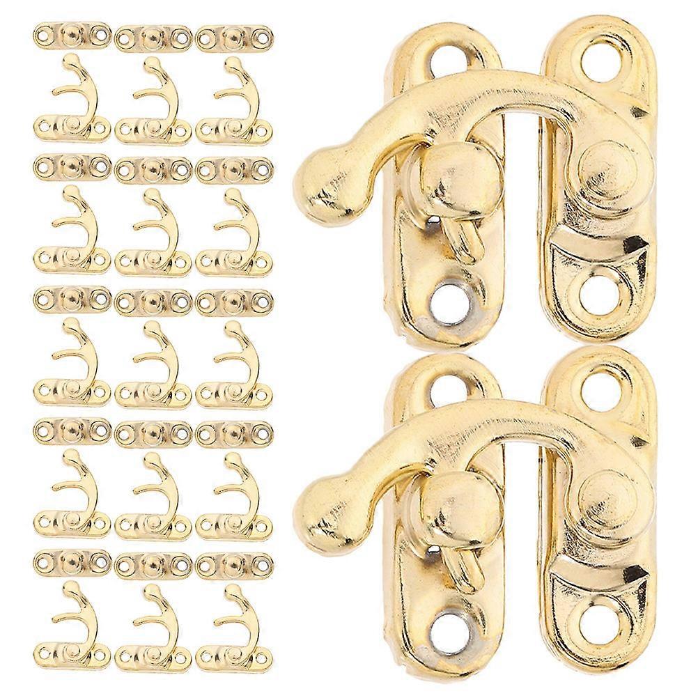Box Lock Latch Antique Retro Hook Hasps for DIY 40Pcs Multi Color