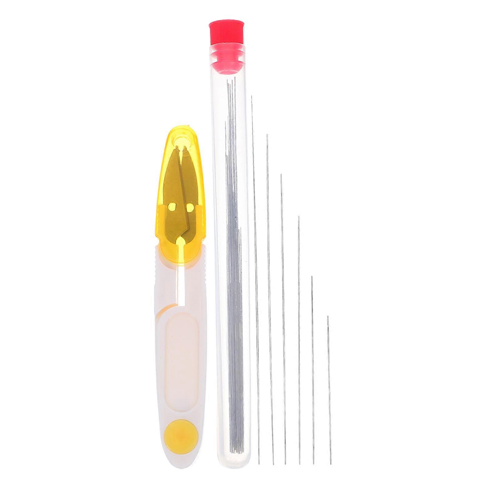 Bead Threading Tool Beading Needles for DIY Jewelry Making 1Set
