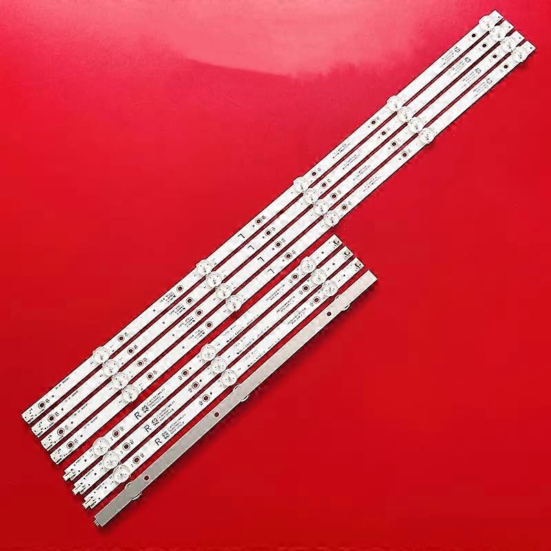 LED Backlight Strips for Sharp 50 Inch TV LC50LB601U Replacement Set with Enhanced Brightness