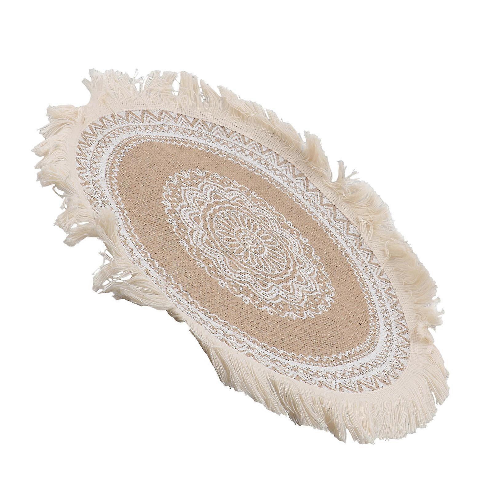 Nordic Style Placemat Heat Insulation Mat for Dining Table Use 2Pcs