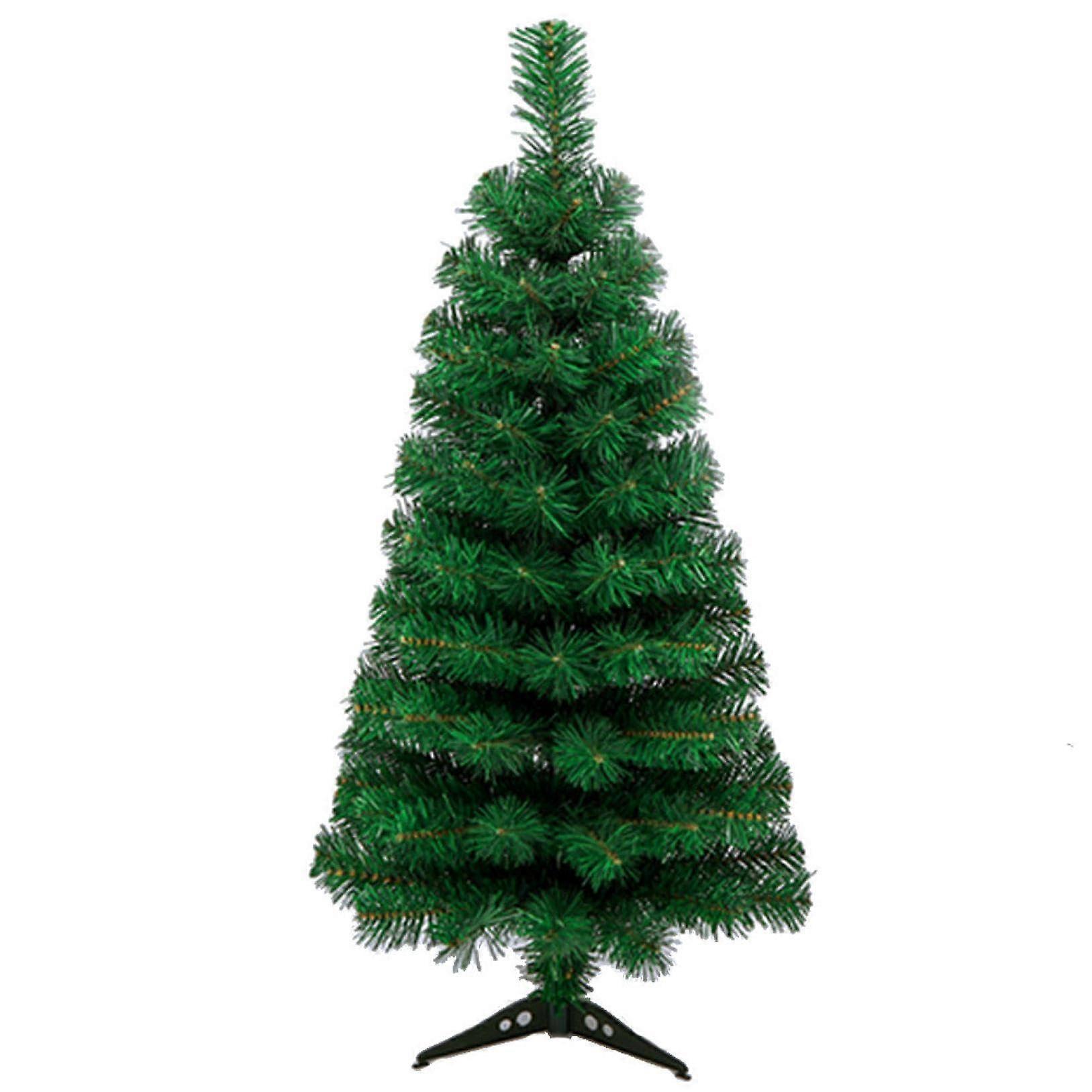 2ft Artificial Mini Christmas Tree with Stand, Realistic Pine Tabletop Decor for Home and Office