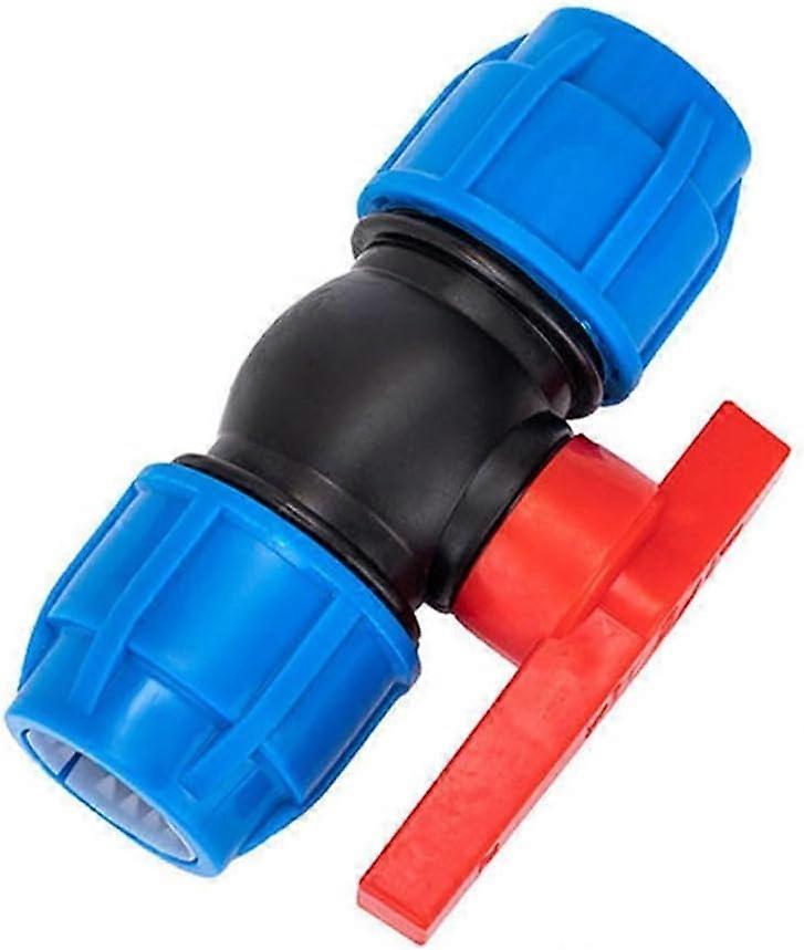 PE Union Pipe Fittings Valve With Quick Connector 32mm LeakProof Smooth Operation