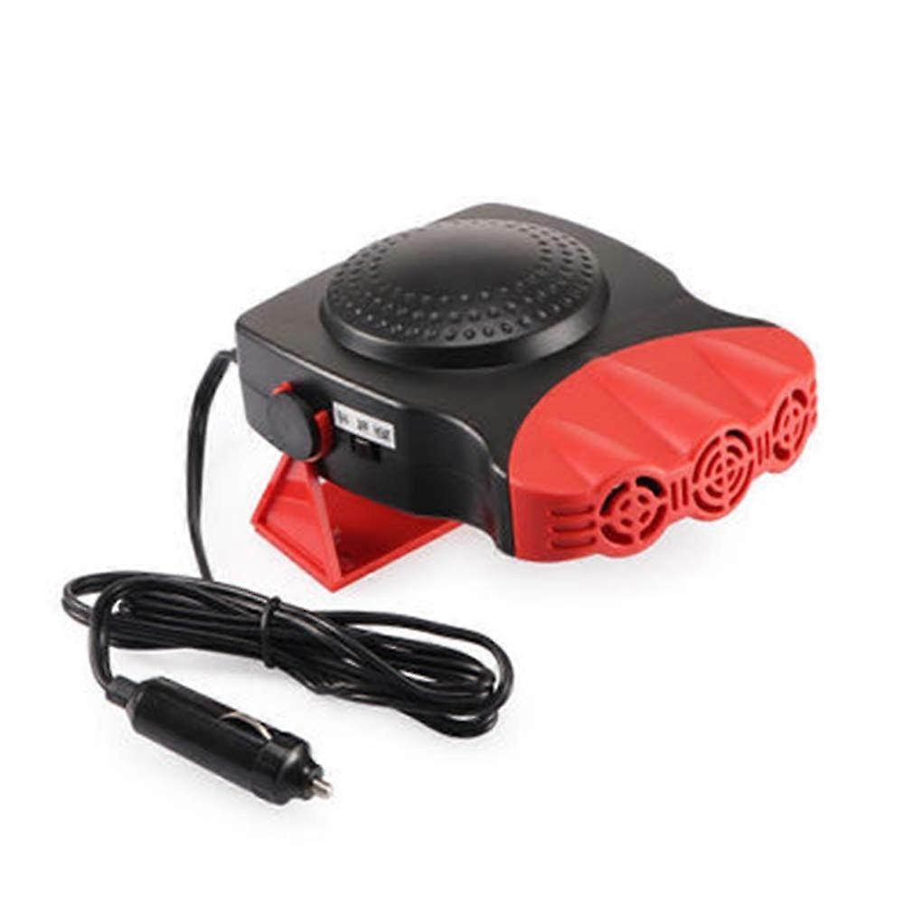 12V Portable Car Heater and Cooler, Fast Heating in 30s, Defroster for Clear Windshield, Red