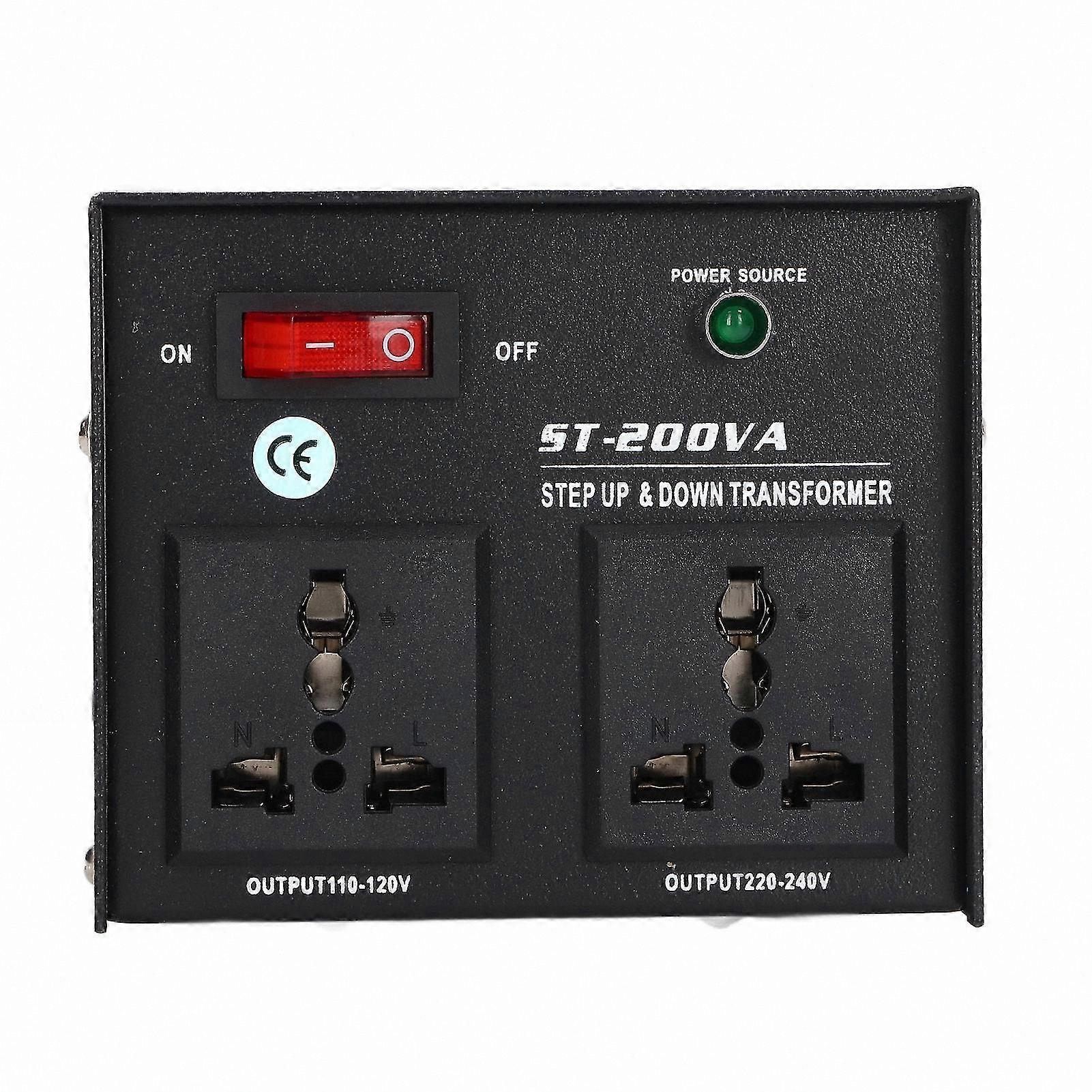 200W Step-Up Voltage Transformer for Electrical Appliances Conversion