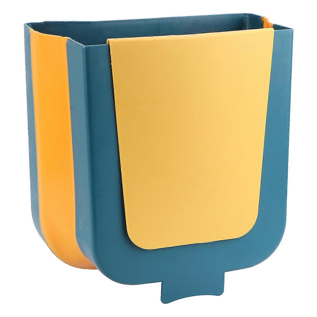 Durable Kitchen Trash Basket Vehicle-Mounted Hanging Trash Can 3Pcs