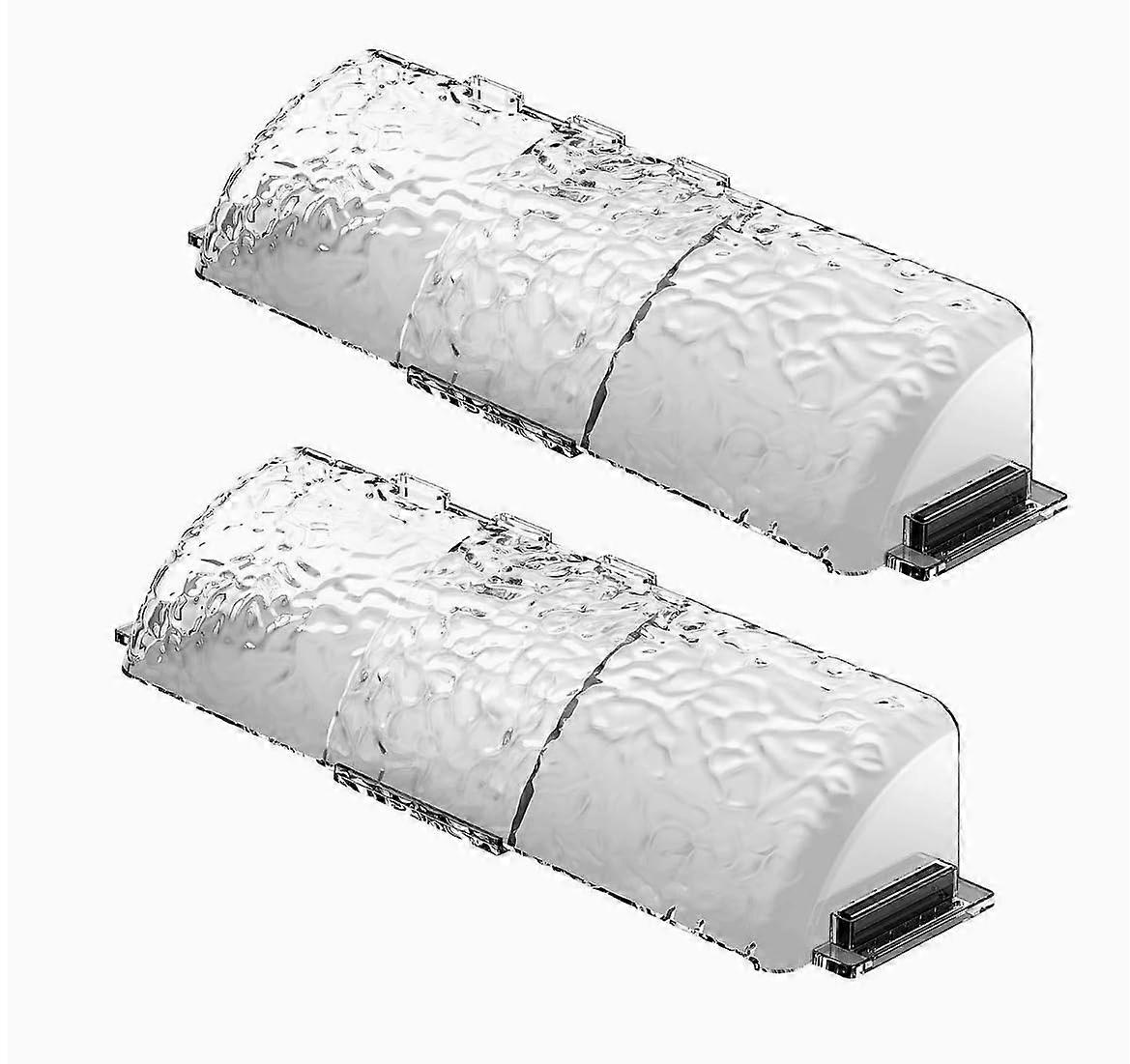 Magnetic Air Vent Deflector 2 Pack, Adjustable 8.314 Inch for Floor Wall Ceiling, Draft Reduction