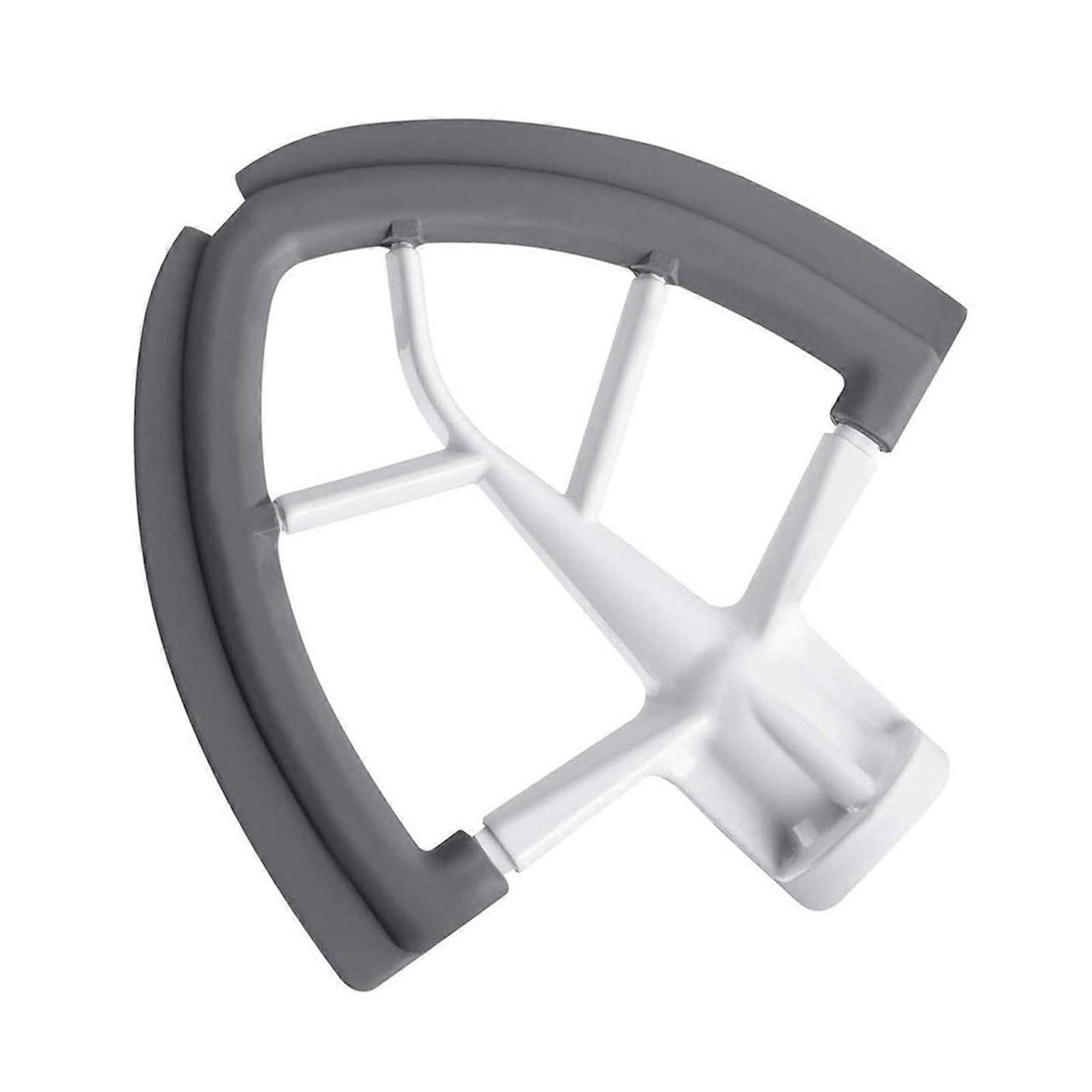 Paddle Attachment with Flexible Silicone Edge for KitchenAid Mixer, 5 Quart Tilt Head Beater Replacement