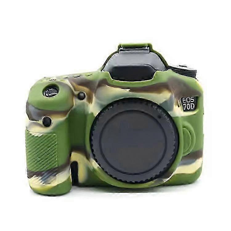 Soft Silicone Protective Case For Canon EOS 70D 2025