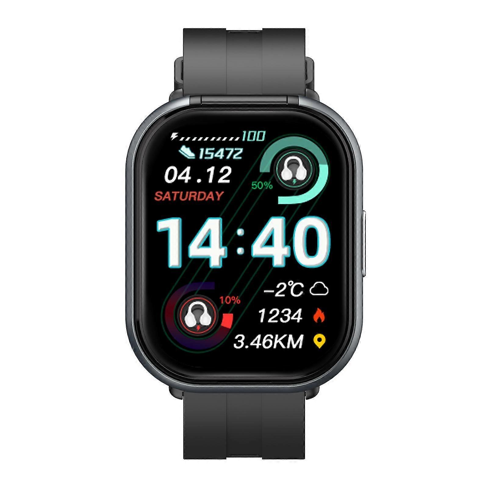 2.01 inch TFT Screen Smart Bluetooth Watch & Headphone