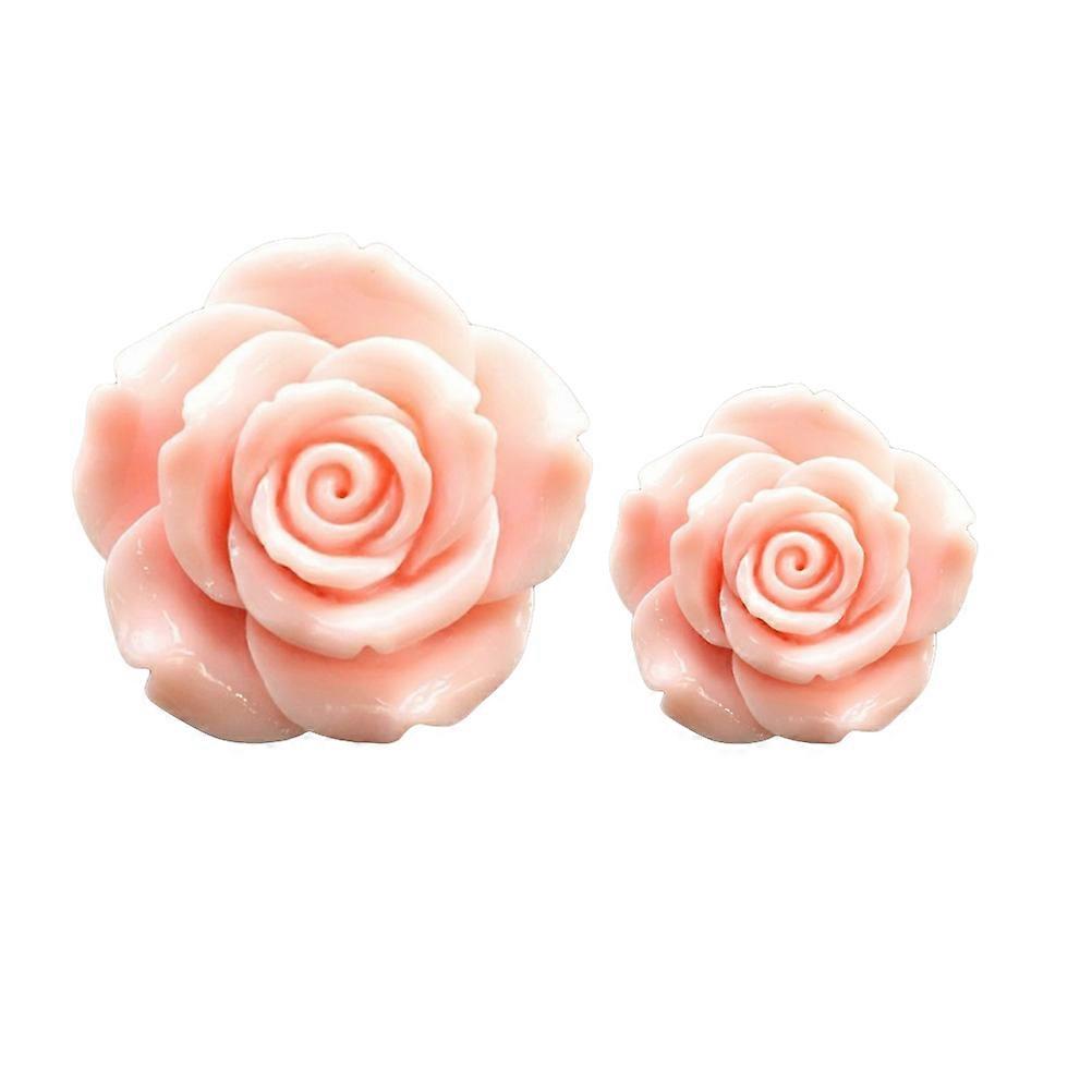 Car Perfume Aromatherapy Clip Rose Shape Diffuser for Decoration 2Pairs