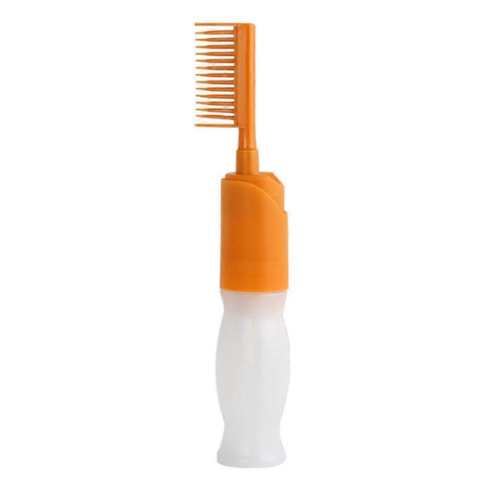Hair Dye Applicator Comb with Reusable Bottle for Precision Mess Coloring and Root Touch Up