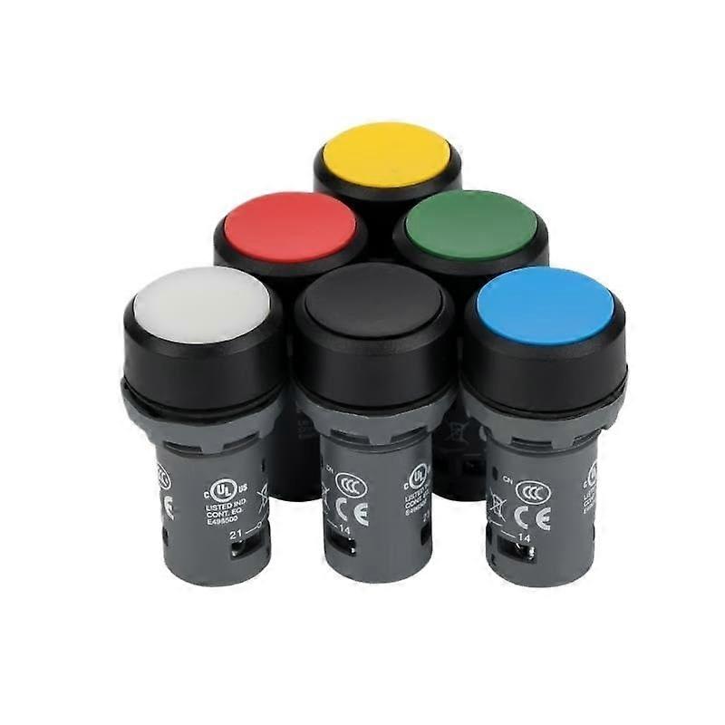 Industrial Push Button Switch CP110Y10 Yellow 5V Momentary Reset SelfReset Durable