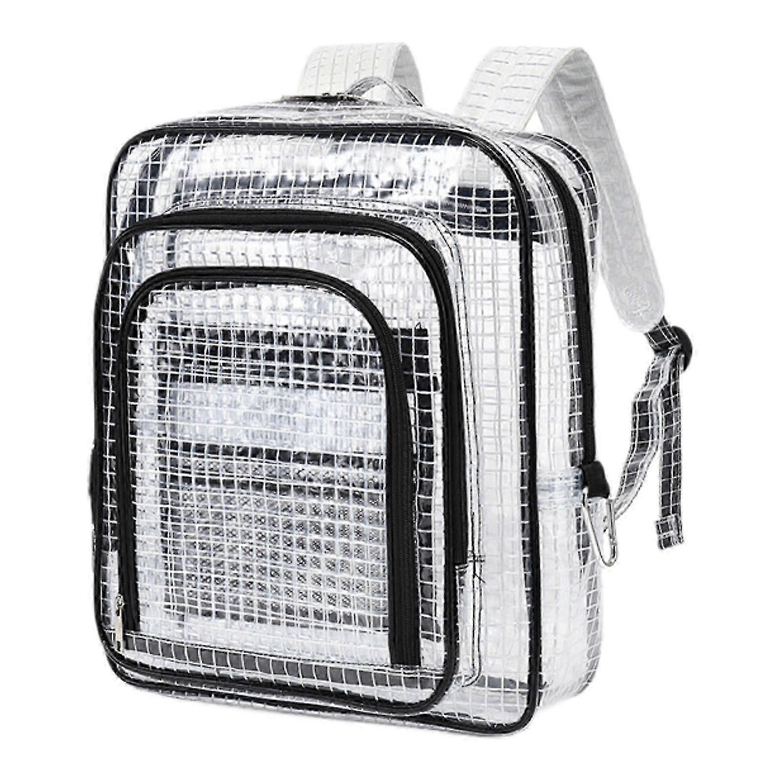 Cleanroom Tool Bag Portable PVC Clear Backpack for College Security Engineer