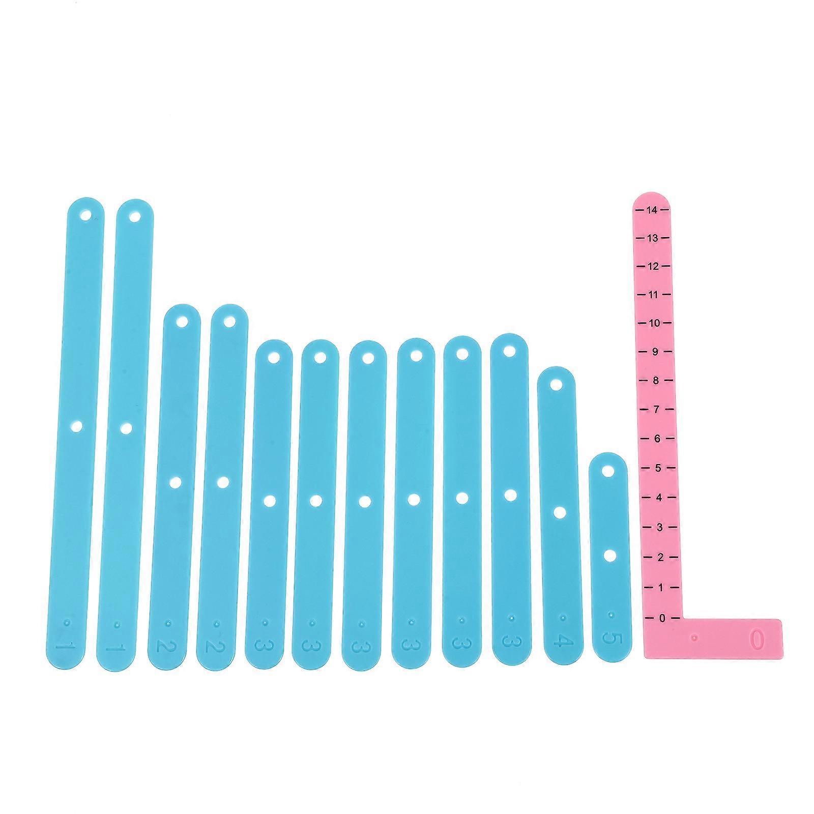 Math Teaching Aids Splicing Bars for 1Set Classroom Use