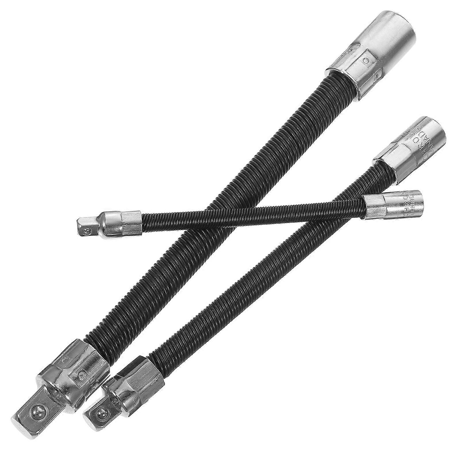 1 Set Socket Wrench Extension Spanner Extension Bar Extension Drive Head
