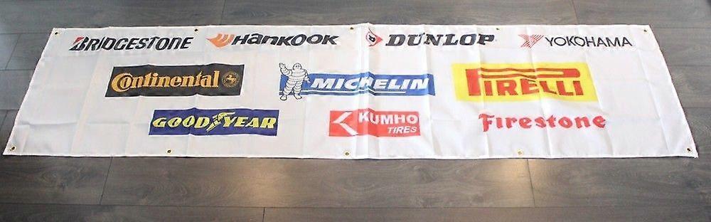 Tire Brands Banner Flag HF0619