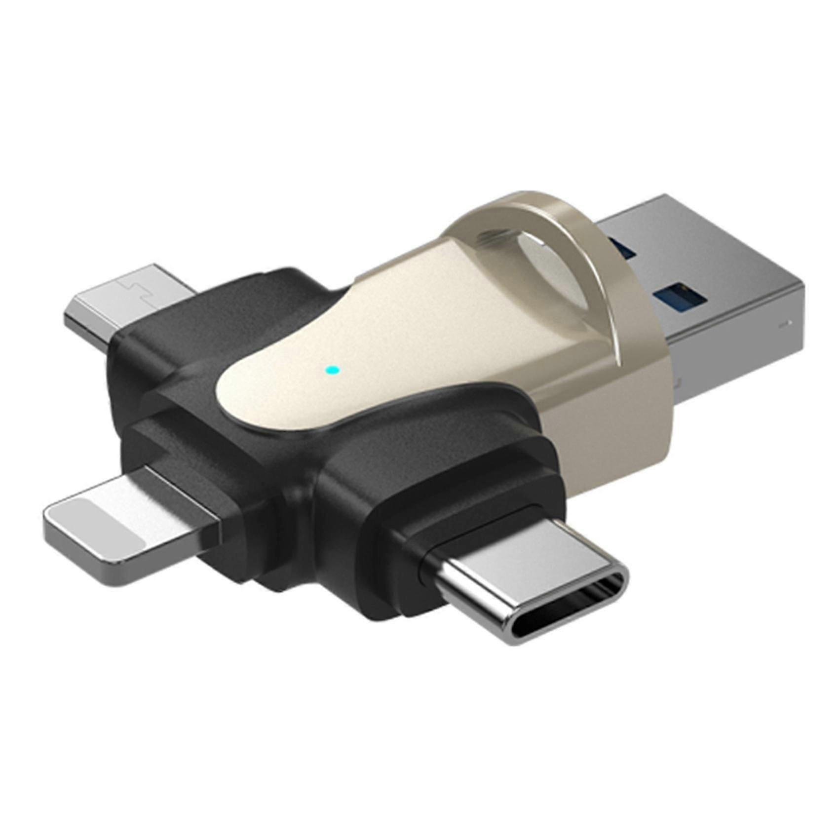 4 In 1 Multi-function Usb Flash Drive 64gb Memory Stick Mobile Phone Computer Usb Flash Drive Car M