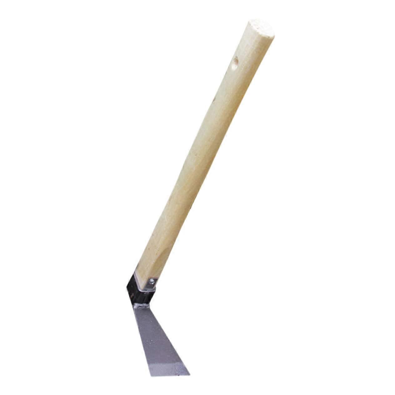 Garden Hoe Small Lightweight Hand Tool for Precise Weeding Planting Raised Beds Camping