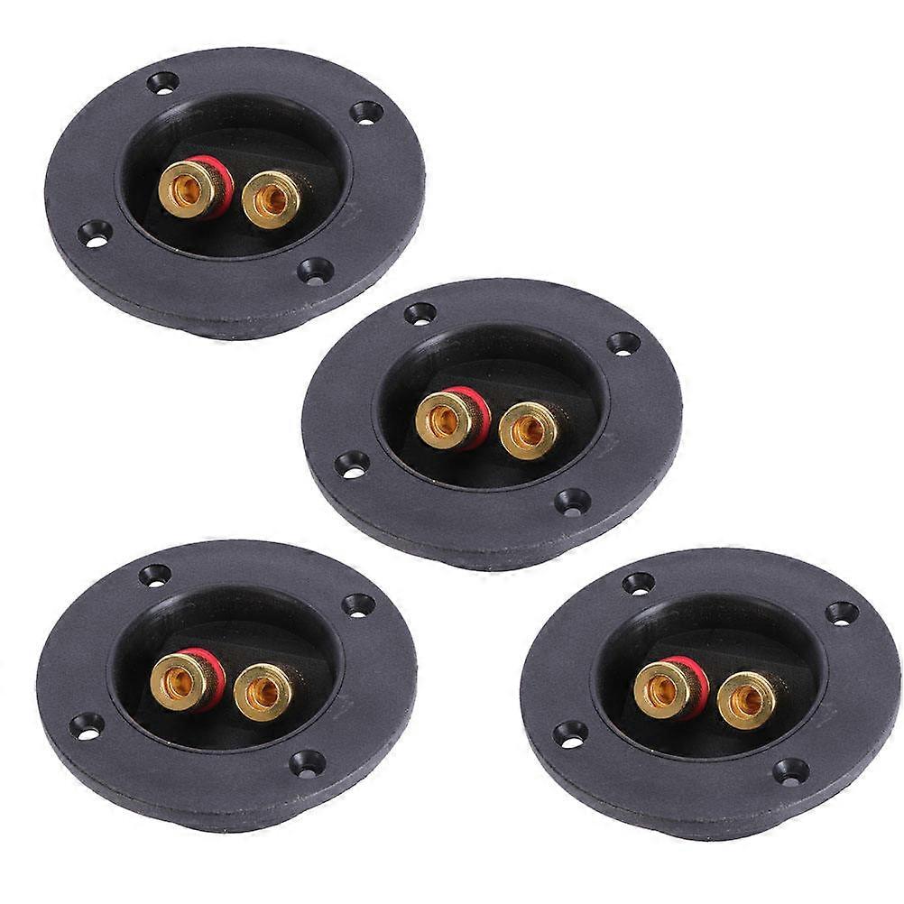 Loudspeaker Terminal Connectors Speaker Accessory for 4Sets Pack