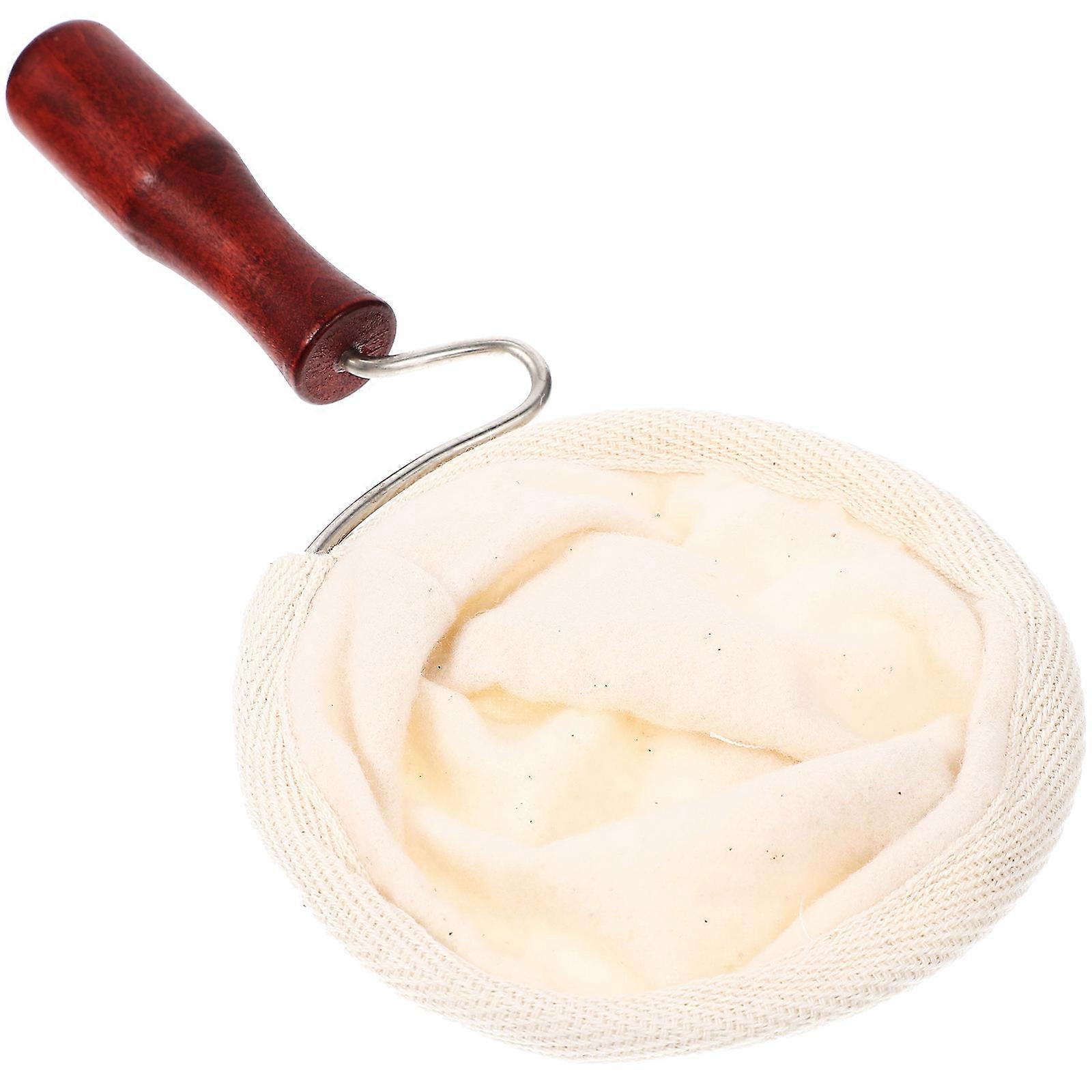 Tea Filter Bag Cotton Filter Bag for Reusable Brewing 2Pcs Kit