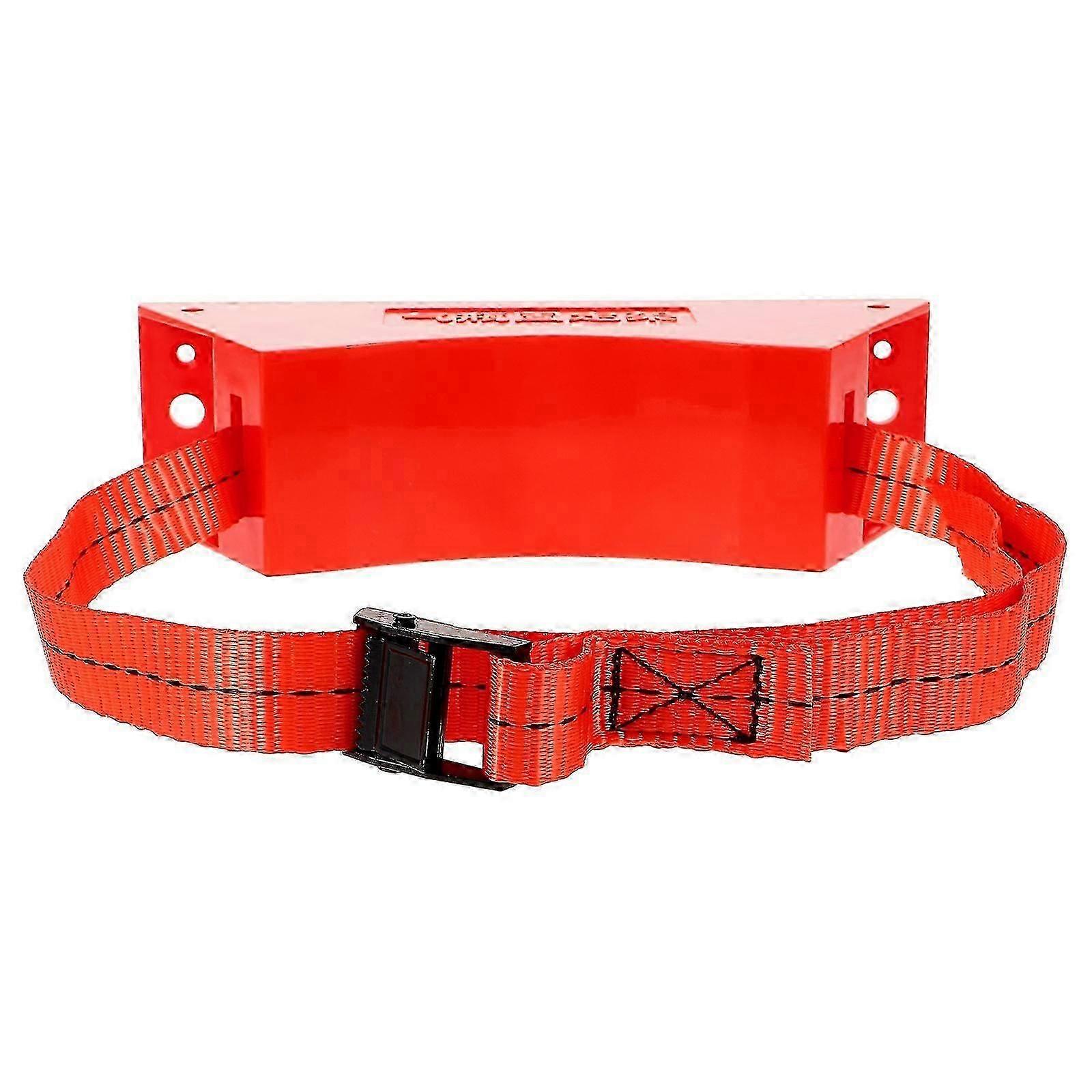 Red Gas Cylinder Mounting Bracket For Secure Holding