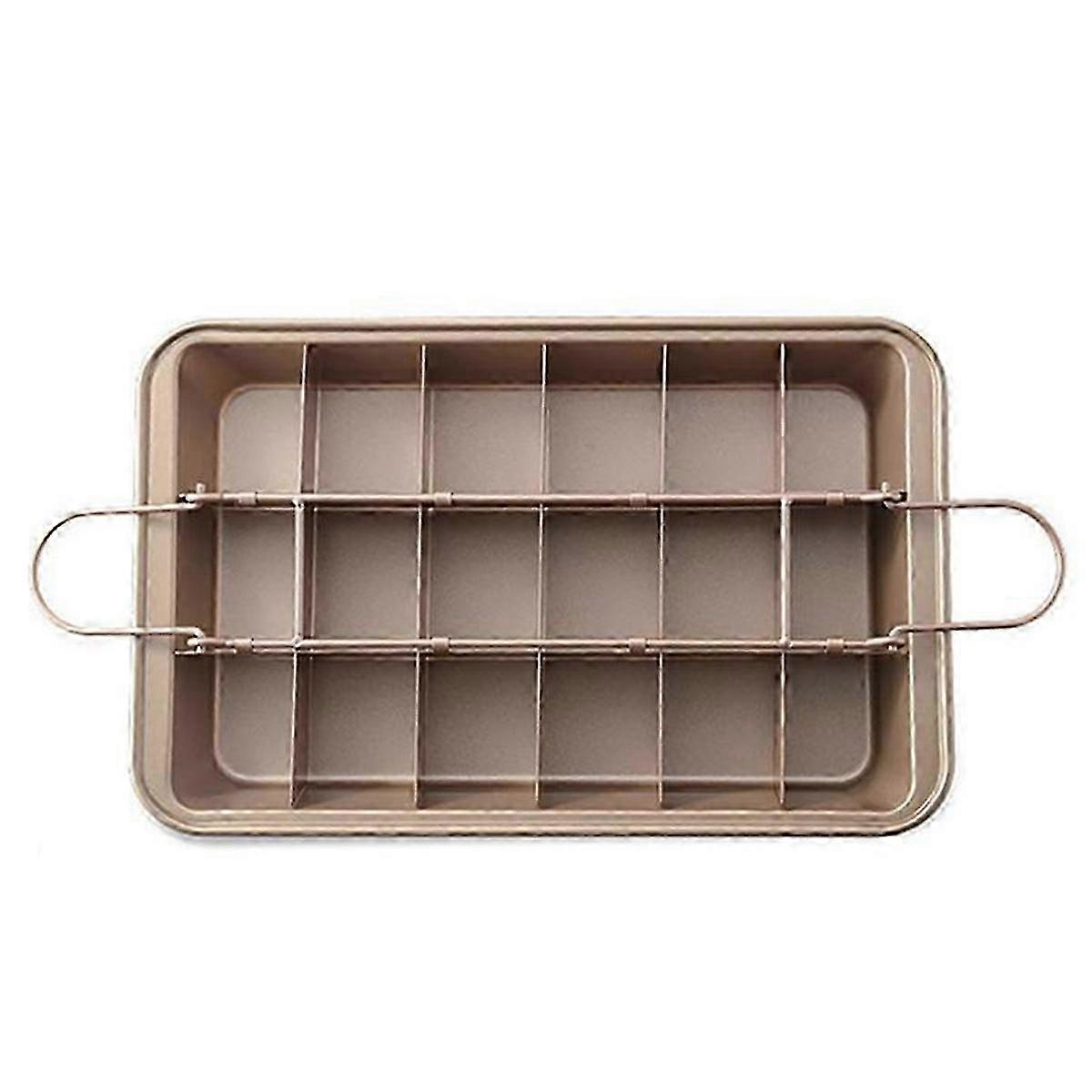 cake pan baking utensils square grid chocolate dessert cake mold