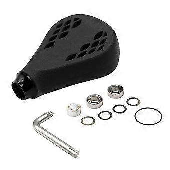 35mm TPE Non-Slip Reel Handle for Spinning Reels Compatible with Shimano Vanford Black