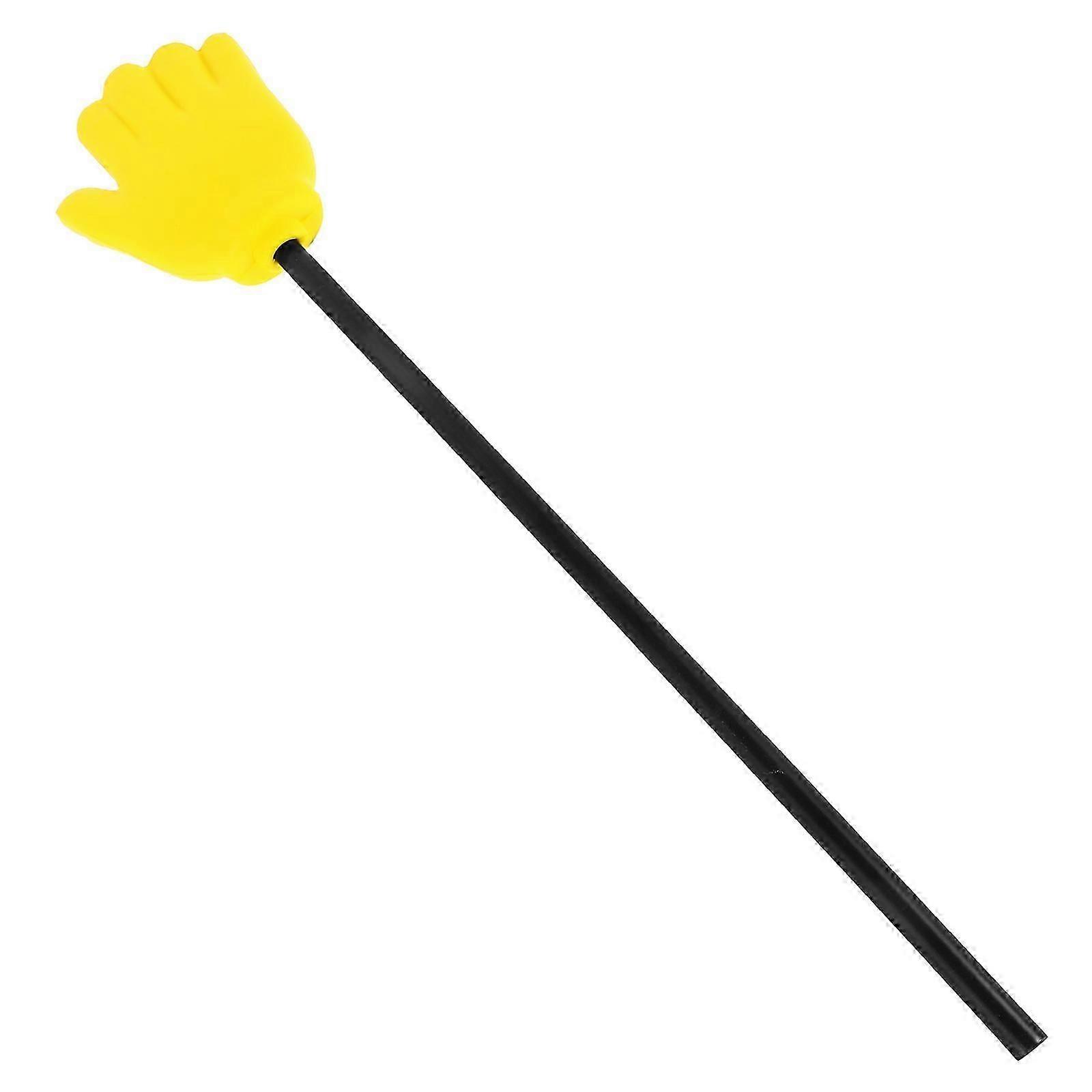 Yellow Hand Finger Pointer Plastic for Party Game 4Pcs Durable Teaching Aid