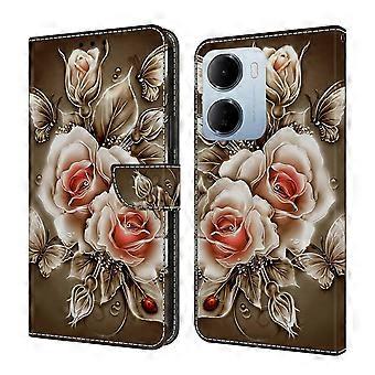 Wallet Case For Xiaomi Redmi 15a 5G R70 5G R70m 5G Stand Pattern Printing PU Leather Flip Phone Cove