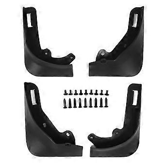 4PC-er Bil Mud Guards Foran Bakhjul Svart gjørme Fender Erstatning for Tesla Model Y 2021?2023