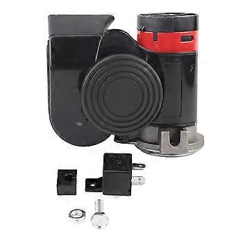 Clacson elettronico ultra compatto a doppia aria, 12 V, 139 dB, per moto, yacht e barche