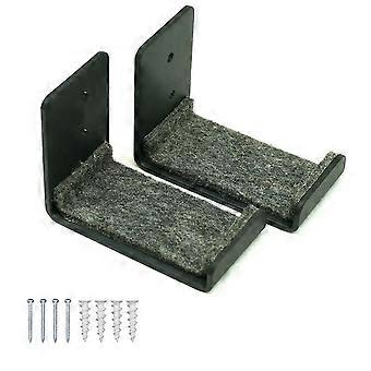 Minimalistisch Snowboard Display Rack, Muur zet Opslag op Minimalistisch Wand-Mount Surfboard Rack / Display zet Midden op