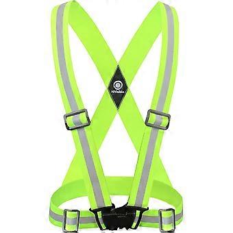 Sikkerhedsstropper Refleksvest til løbere Hi Vis-seler Refleks til mænd Kvinder Fuldt justerbare