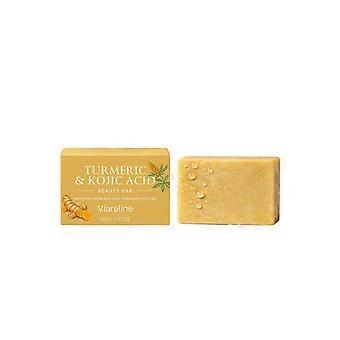 Viareline Turmeric Brightening Bath Soap - Gentle And Refreshing Cleansing Bath Soap That Leaves The Skin Clean, Smooth, And Moisturized.