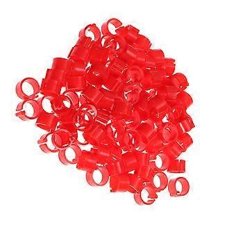 Bird Identification Rings Pigeon Opening Foot Rings for Bird Use 100Pcs