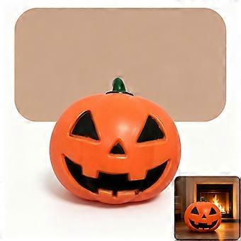 Halloween Pumpkin Squishy Stress Toy, Classic Jack-O'-Face Slow Rebound Squeeze Toy, Soft Elastic Stress Relief Fidget Figurine, Farmhouse Book Nook D