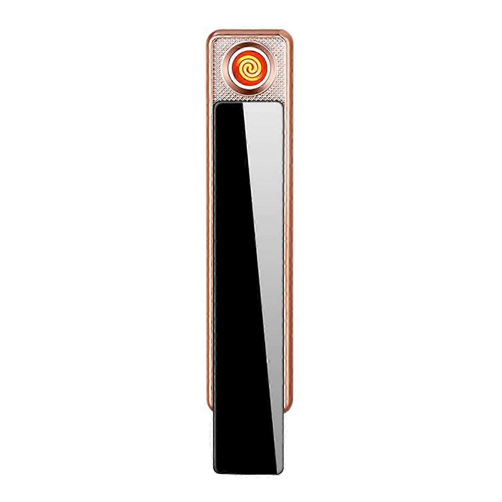 Rechargeable Pocket Lighter Safe User-Friendly Pull-Down Ignition for Outdoor Camping