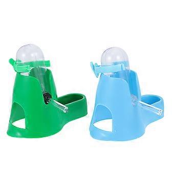 Automatic Water Feeder Hamster Pet Water Bottle 2Pcs Durable Plastic