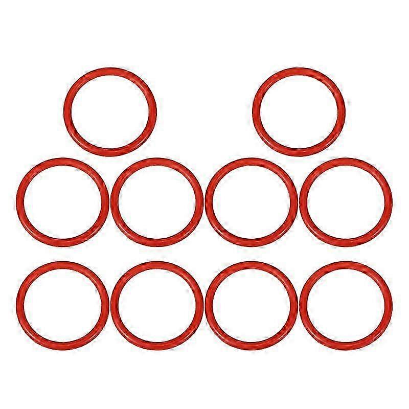 Suitable compatible with De'Longhi Coffee Machine Extractor Process Sealing Ring 10 Pieces O-Ring Replacement Se