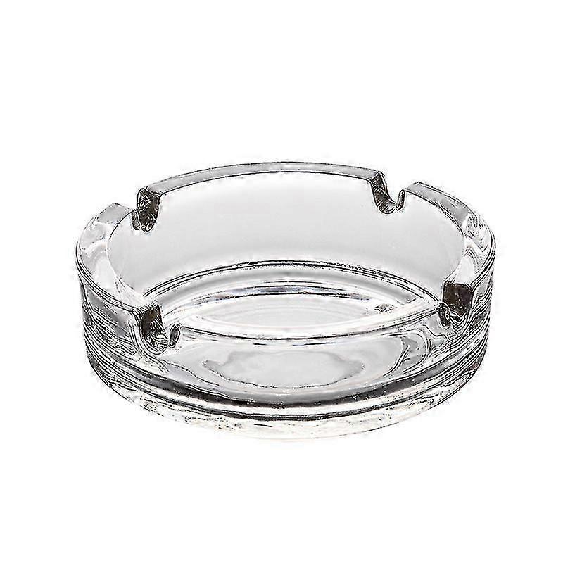 1pc Clear Stackable Ashtray - Classic Design - Tempered Glass Ashtray,hw