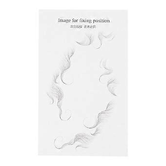 Hair Tattoo Sticker Hair Salon DIY Hairstyling Hair Stickers Fake Hairline Sticker 9pcs/Set