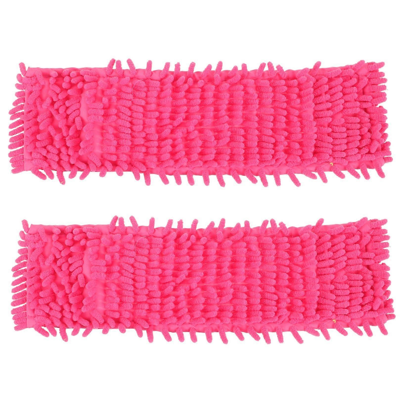 2pcs Microfiber Mop Replacement Pads Reusable for Floor Cleaning, Scratch Durable Fabric