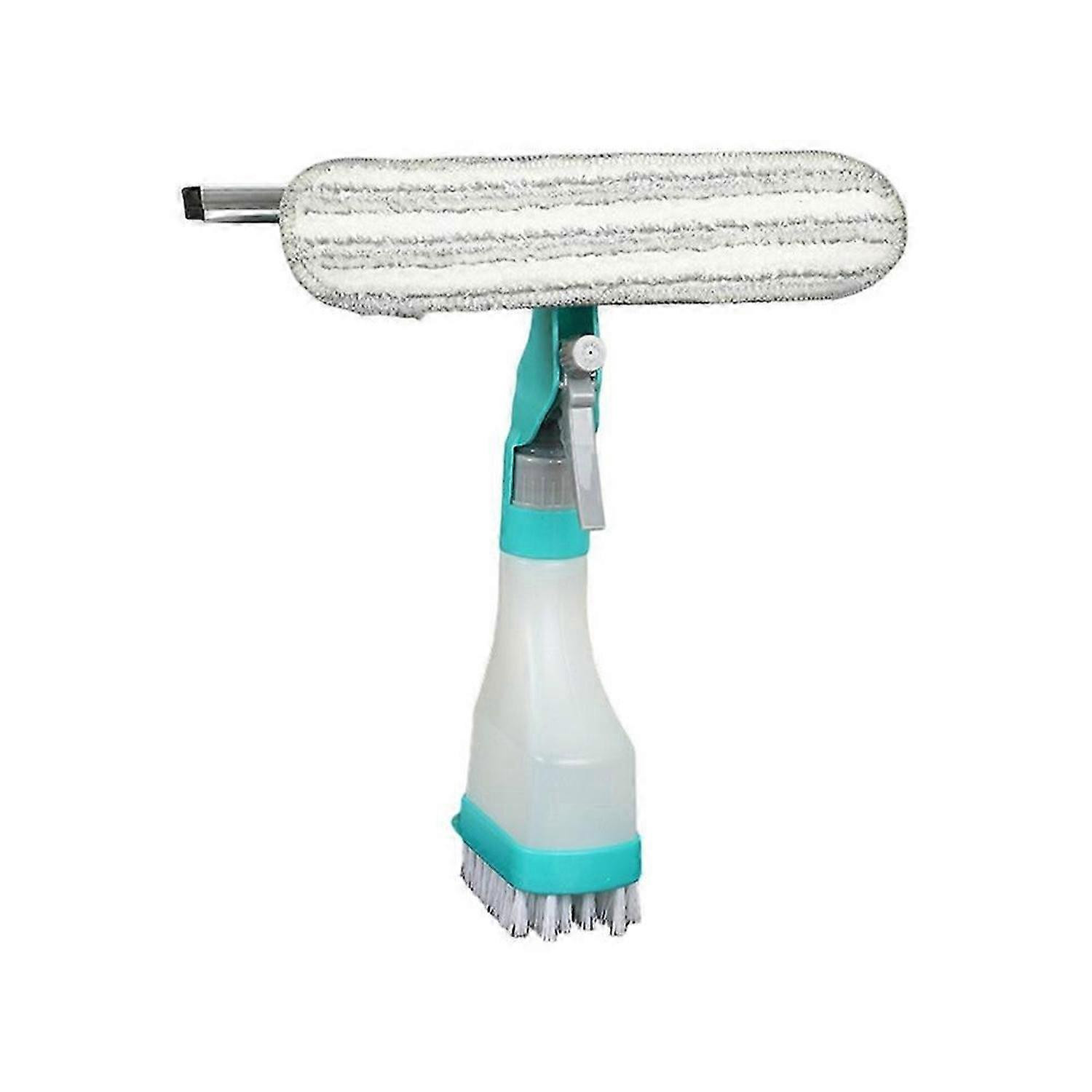 4 in 1 Microfiber Window Squeegee with Water Spray Bottle - Squeegee for Window
