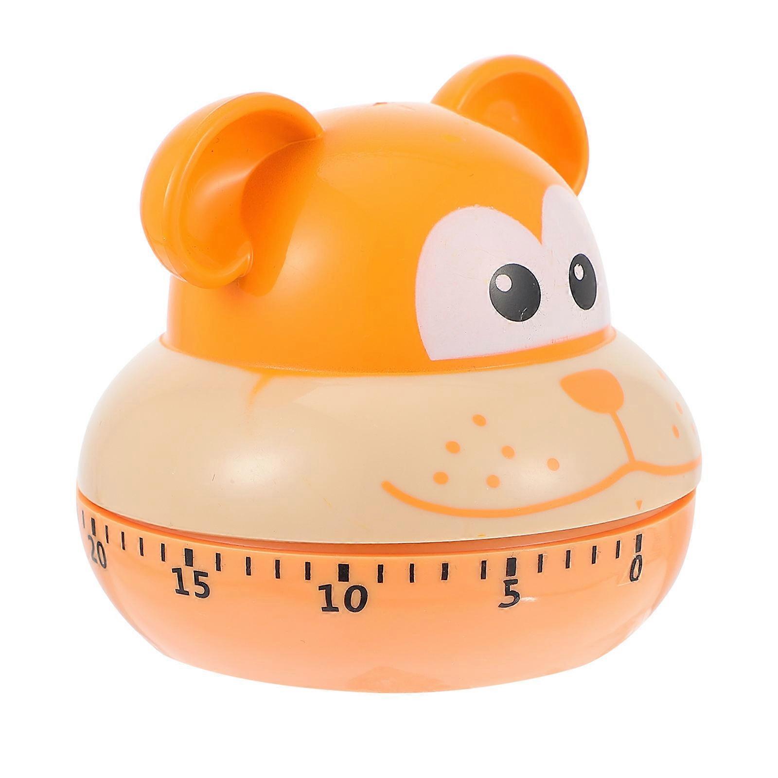 Kitchen Timer Cartoon Dog Countdown Timer for Home 1Pcs Orange