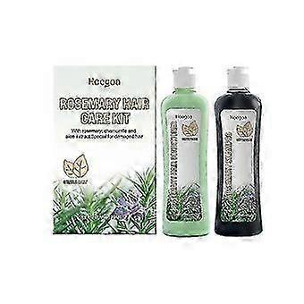 Hoegoa Rosemary and Cinchona Hair Care Set Ravitseva ja kosteuttava hiustenhoitosetti luonnolliseen kiiltoon ja sileyteen