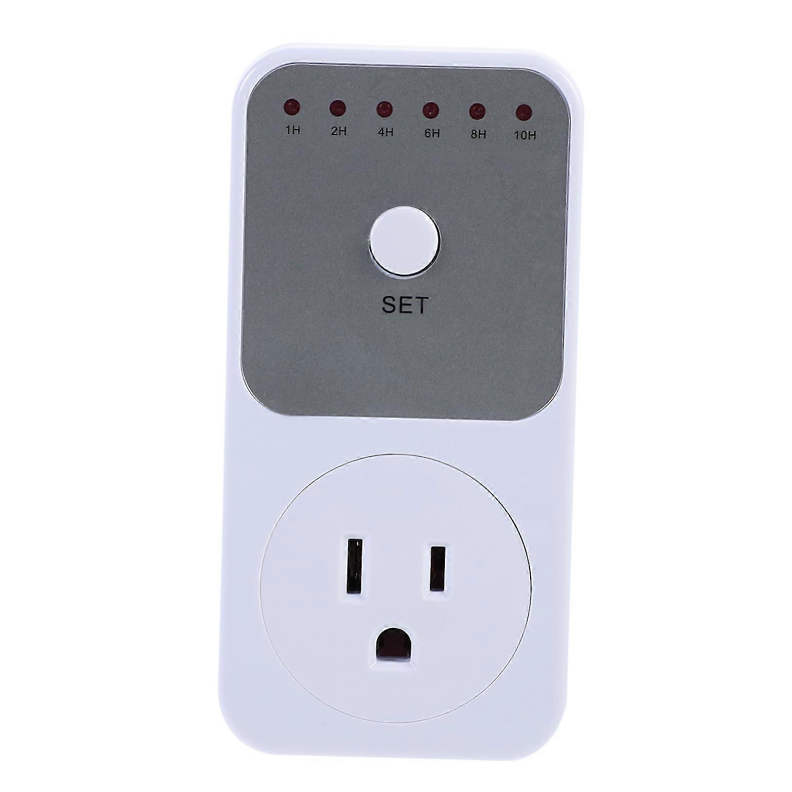 Timer Outlet Plug with Auto Shut Off and Countdown Timer Control, Programmable for Energy Saving Use