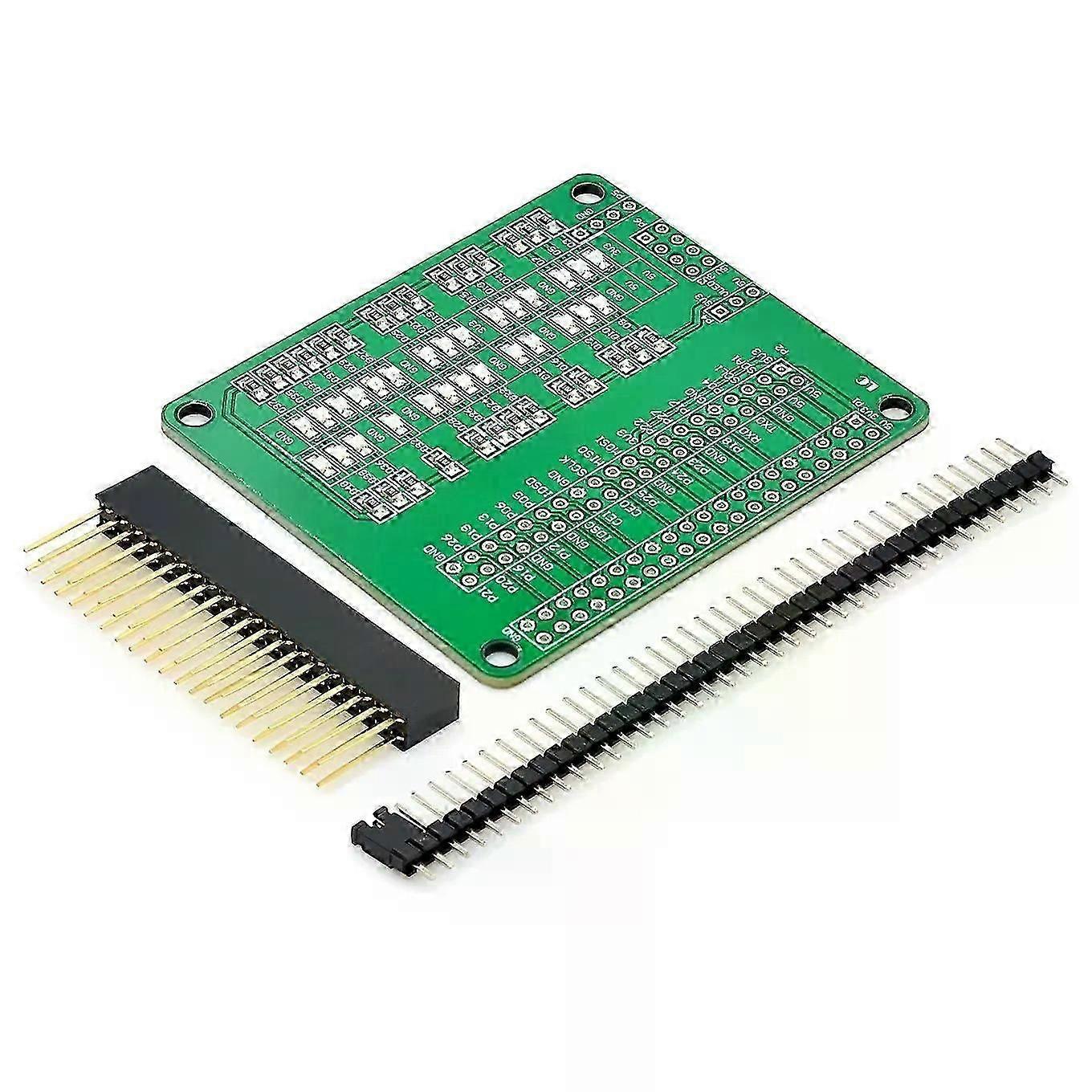 Raspberry Pi LED Test Board IO Board GPIO Interface Expansion Board