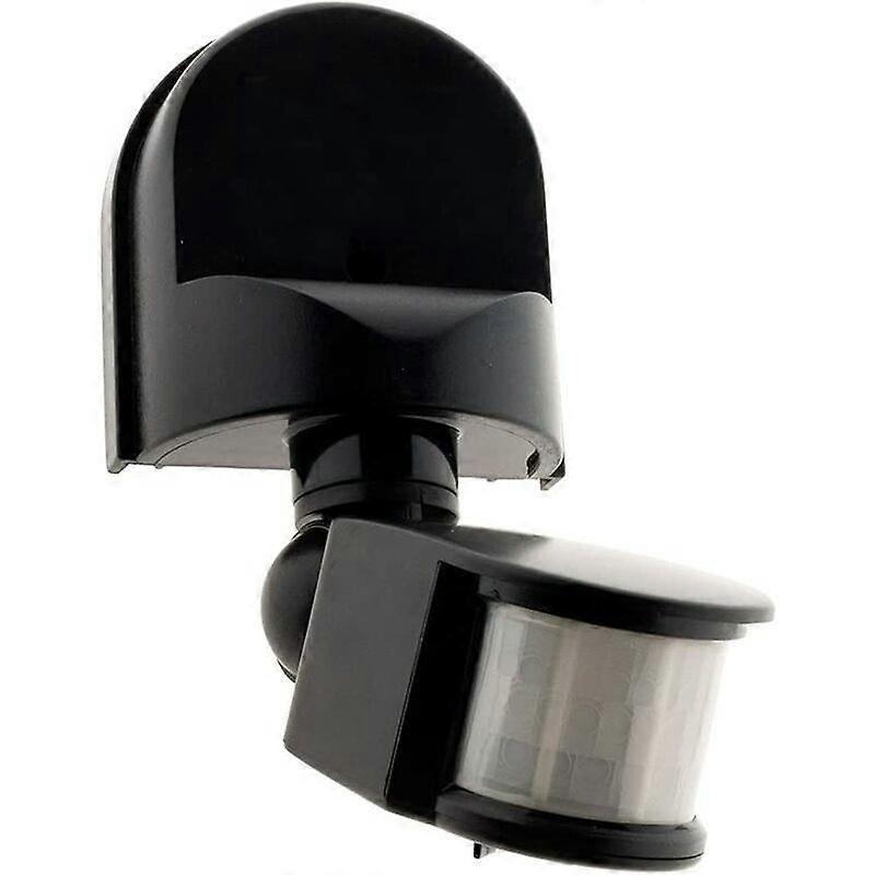 Black motion detector - IP44
