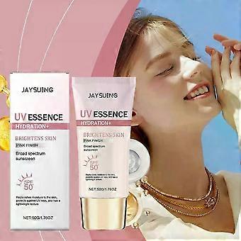 Tone-up Sunscreen & Waterfull Essence Sunscreen Lightweight Sunscreen with BROAD SPECTRUM SPF 50+, Glowy, Safe for all Skin Types
