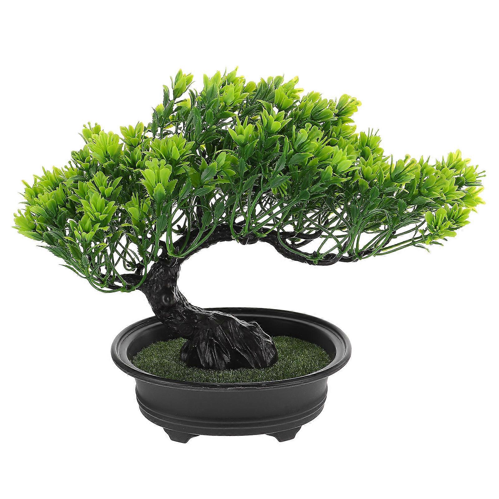 Simulation Plant Bonsai Decor Plastic Material for Decoration
